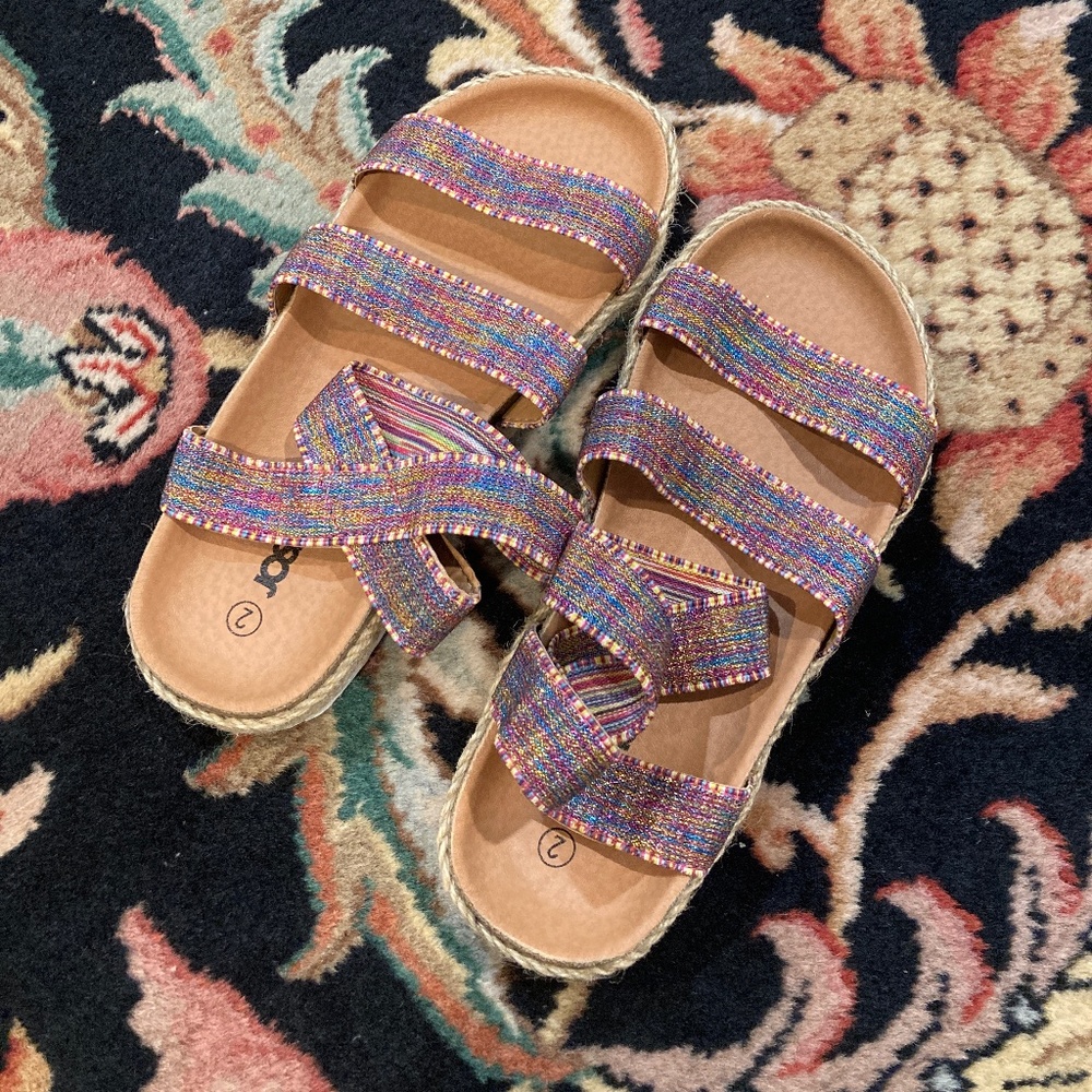 New Rainbow Sandals